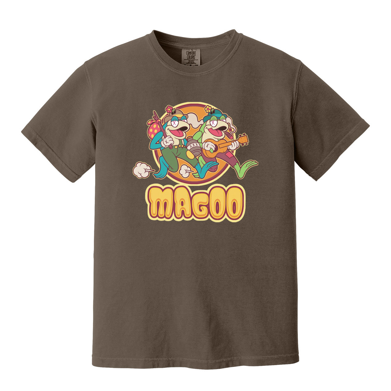 Hobo Frogs T-Shirt - Espresso