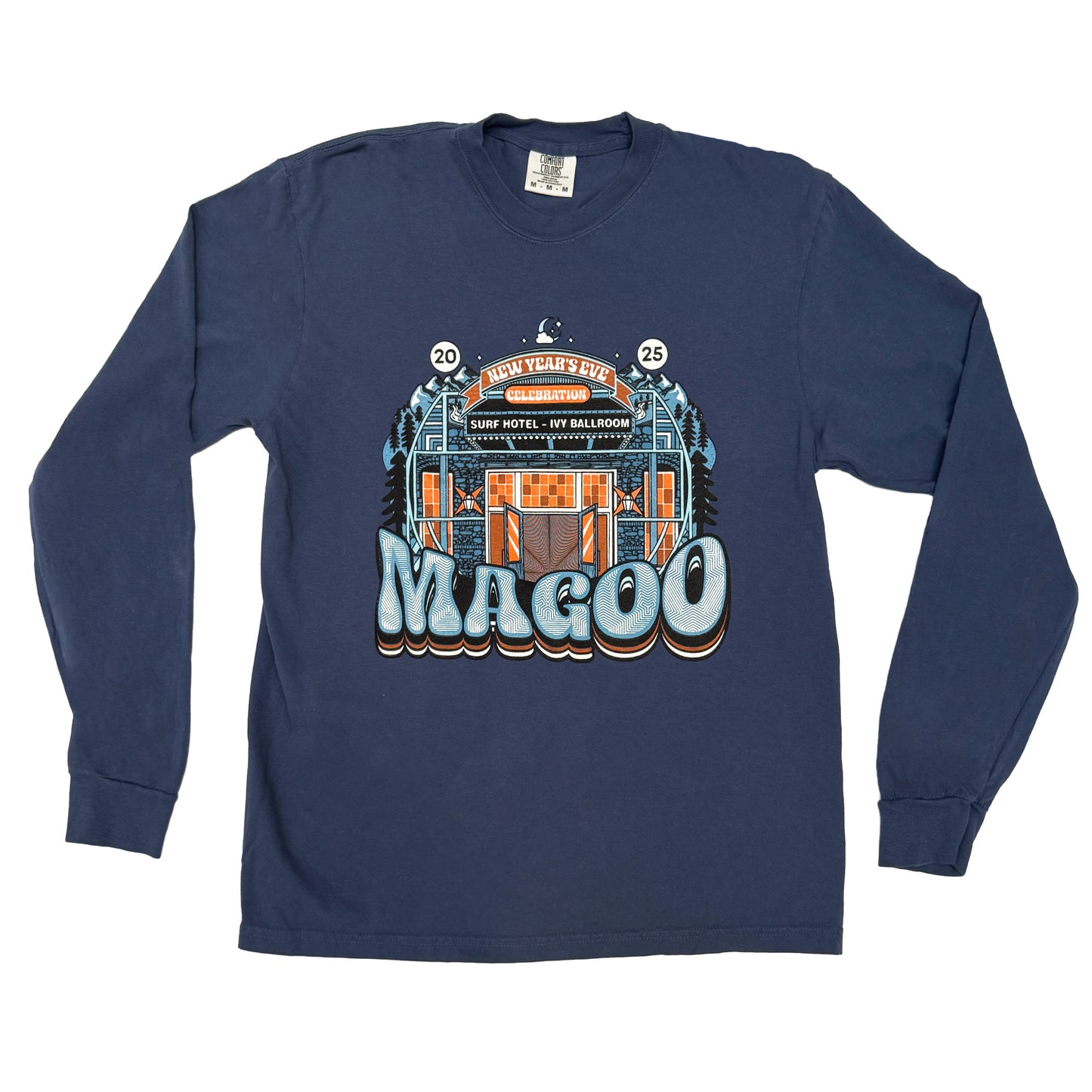Surf Hotel New Year's Eve Long Sleeve T-Shirt