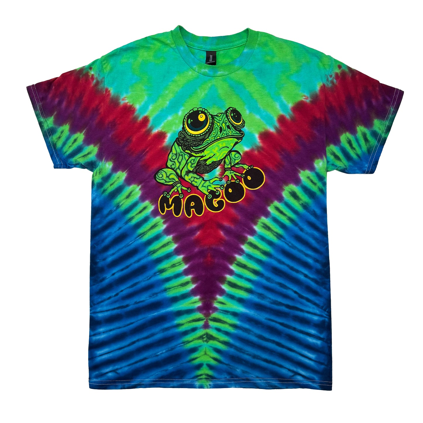 Tie Dye Tree Frog #2 T-Shirt