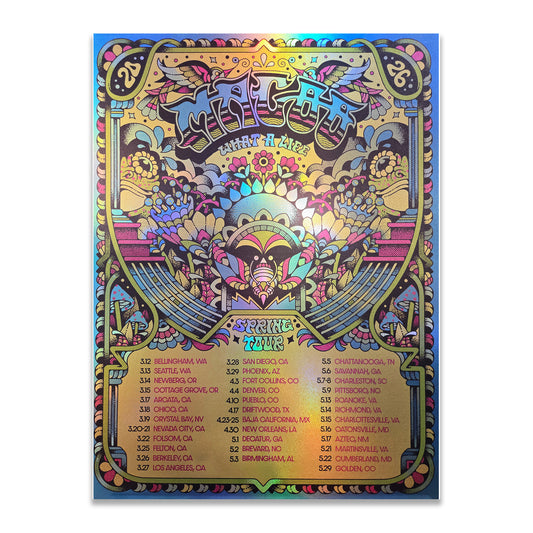 Tiffany Chin Spring '26 Tour Poster - Foil