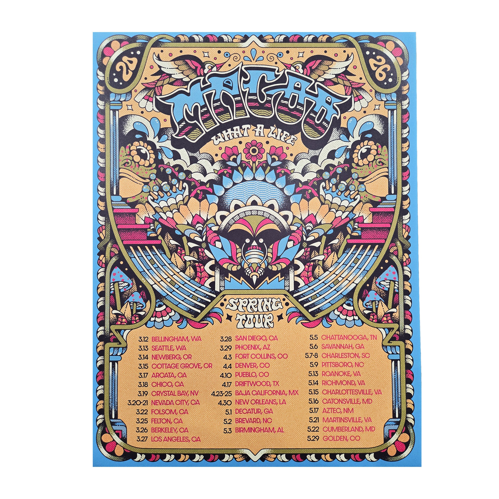 Paper Spring Tor Tiffany Chin Spring '26 Tour Poster - Paper – Magoo