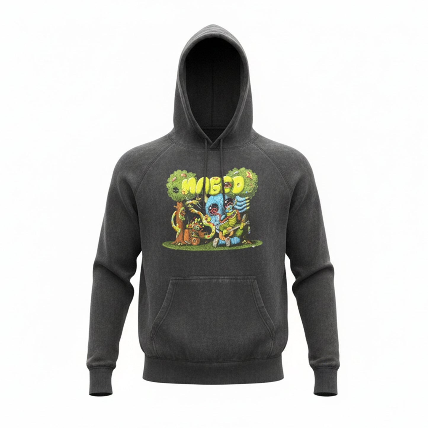 Magoo x Jimmy Alonzo Hoodie - Black Vintage Wash