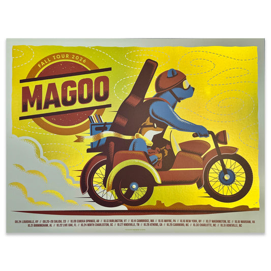 Fall 2026 Fall Tour Poster - Gold Foil