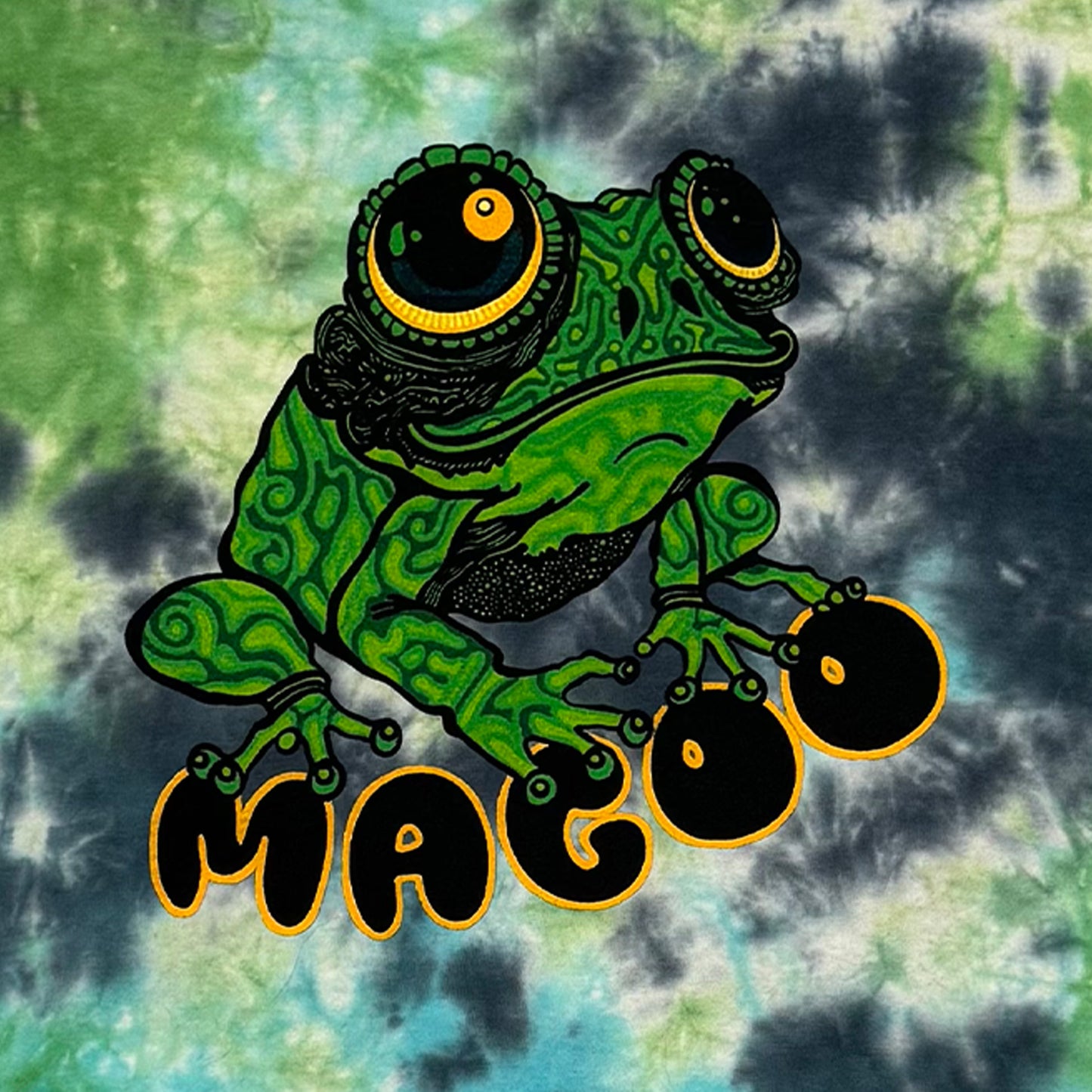 Tie Dye Tree Frog
