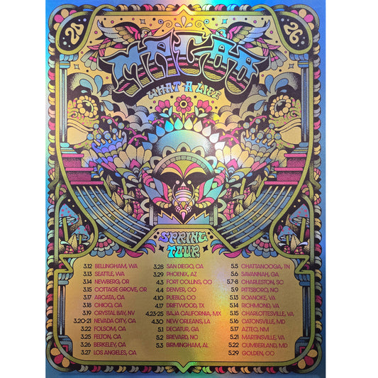 Tiffany Chin Spring '26 Tour Poster - Foil