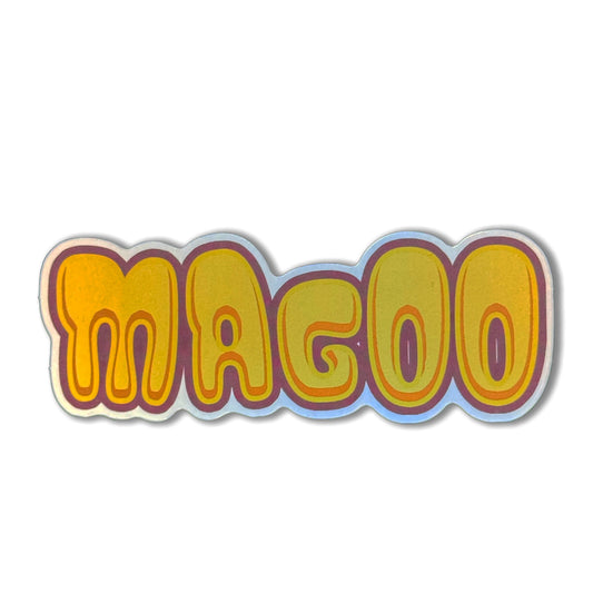Magoo 4" Holographic Sticker